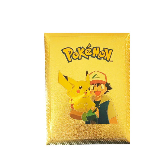 Pokemon 100 cards -Gold