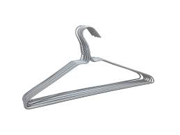 Paul Masquin Hangers in Plastic Coated Steel Wire, 5 Pieces