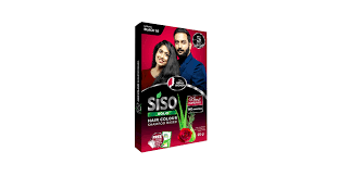 Siso Slim Shampoo Based Black Hair Colour with Golves, 20g