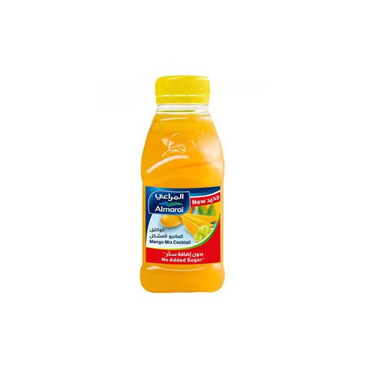 Almarai No Sugar Added Mango & Grape Juice, 200ml