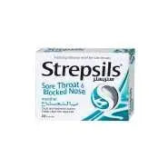 Strepsils Menthol Cool Sore Throat Relief Lozenges, 16 Lozenges
