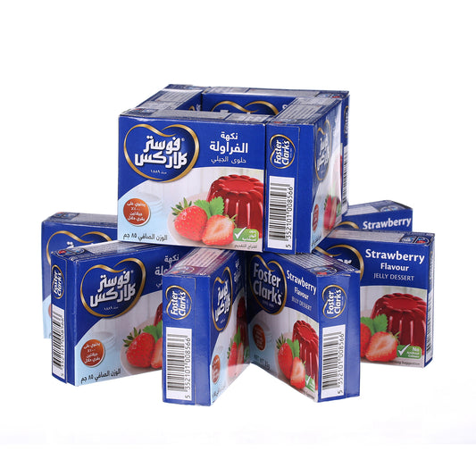 Foster Clark Strawberry Jelly Special Price 85 g x 12 pcs