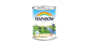 Rainbow Easy Open Evaporated Milk 410 g