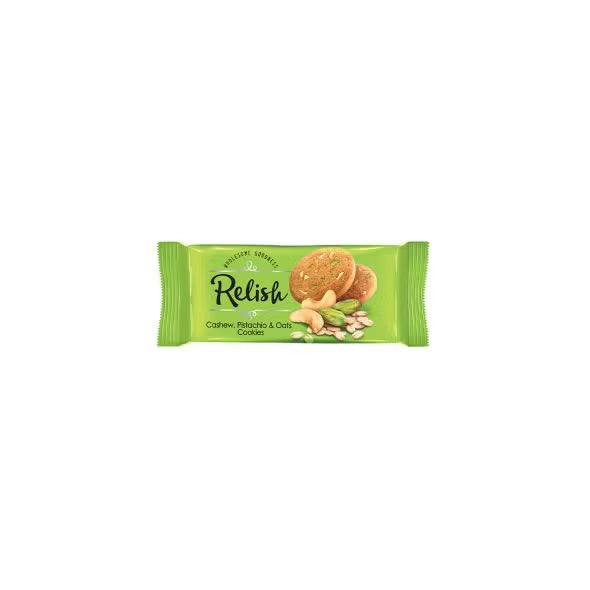 Relish Cashew, Pistachio & Oats Cookies, 42g