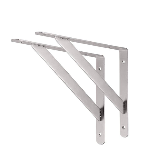 Heavy Duty L Bar Shelf Bracket L 2pcs