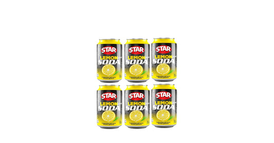 Star Lemon Salted Soda Drink, 6x300ml