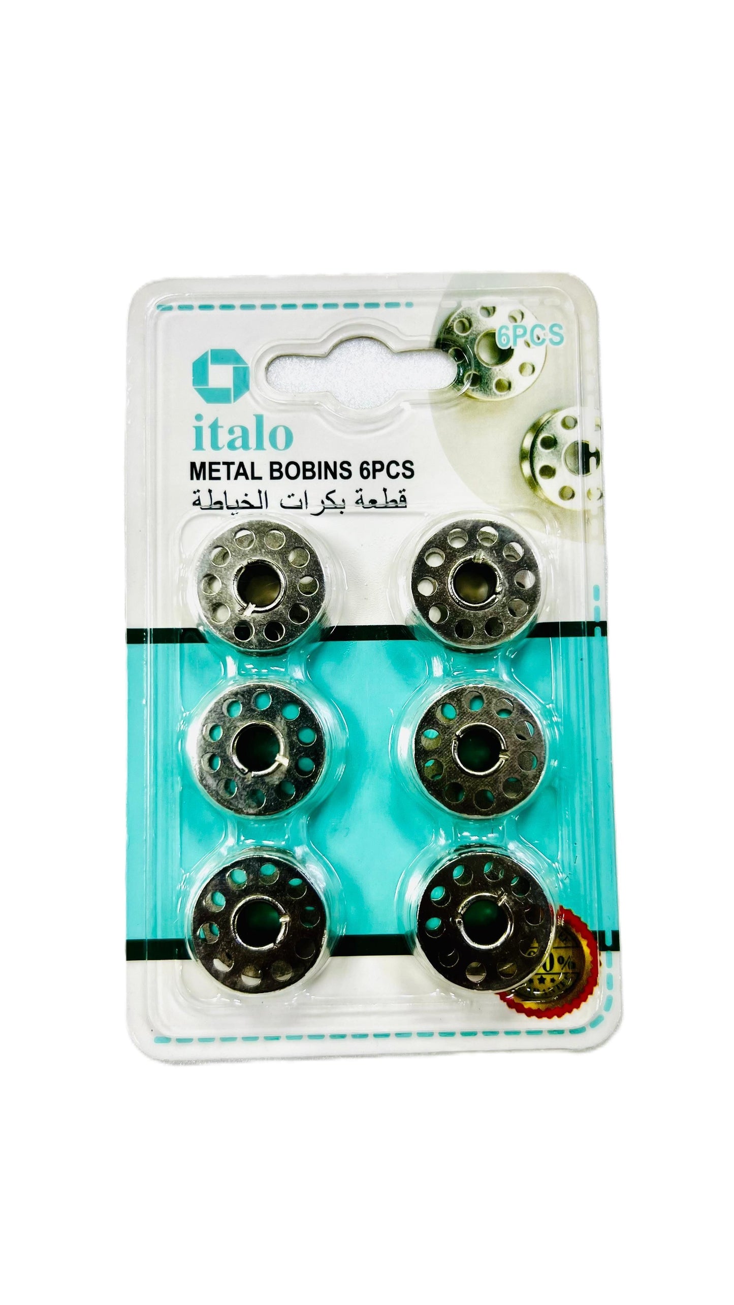 بكرات معدنية من إيتالو، 6 قطع