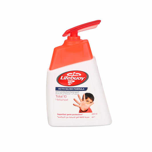 Lifebuoy Total 10 Antibacterial Hand Wash, 200ml