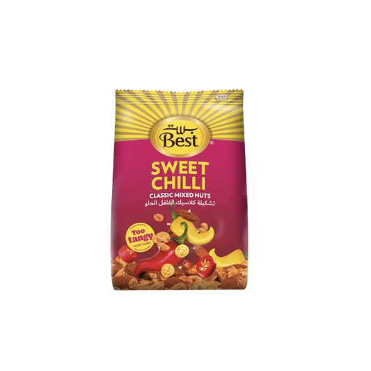 Best Sweet Chilli Classic Mixed Nuts Bag, 150g