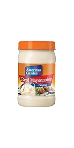 American Garden Original Real Mayonnaise, Gluten Free, Dairy-Free, 237ml