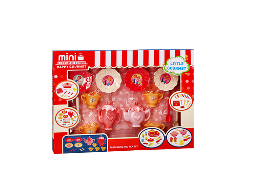 Mini Kitchen Tableware & Tea Playset, 1 Pieces