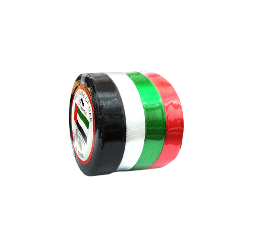 Trishi UAE Flag Satin Ribbon, 25yd