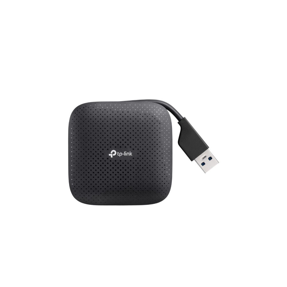 موزع USB 3.0 محمول رباعي المنافذ من TP-Link، طراز UH400