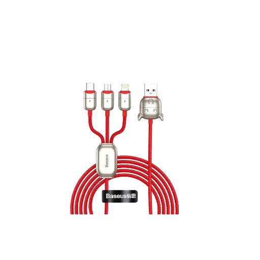 Baseus Year of the Ox 3in1 Data Cable USB, 1.2M
