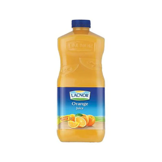 Lacnor No Added Sugar Orange Juice, 1.75L