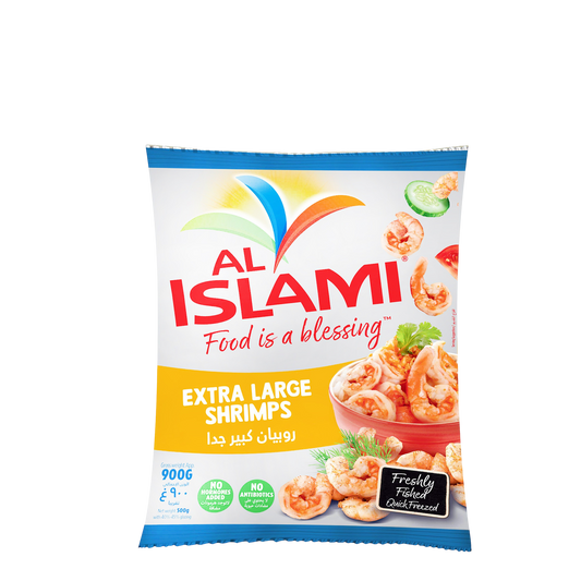 Al Islami Extra Large Shrimps, 900g