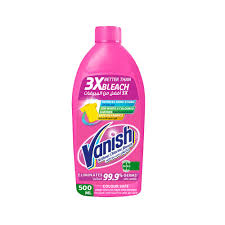 Vanish Laundry Stain Remover Liquid Detergent for White and Colored Clothes, 500ml
