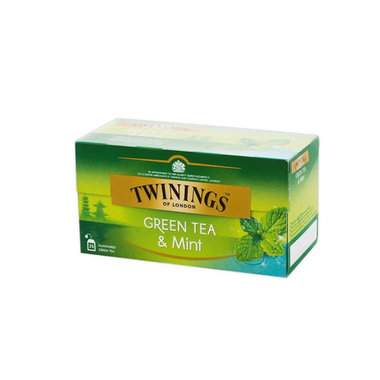 Twinings Pure Green Tea Mint, 50 Pieces