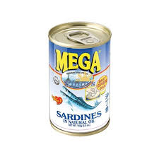 Mega Sardines in Natural Oil