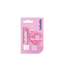 Labello Lip Balm Moisturizing Lip Care Soft Rose 4.8 g