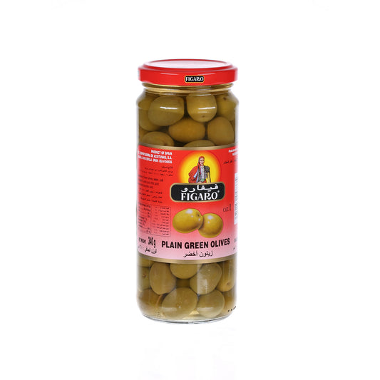 Figaro Plain Green Olives, 270g