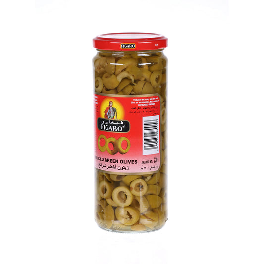 Figaro Sliced Green Olives 230 g