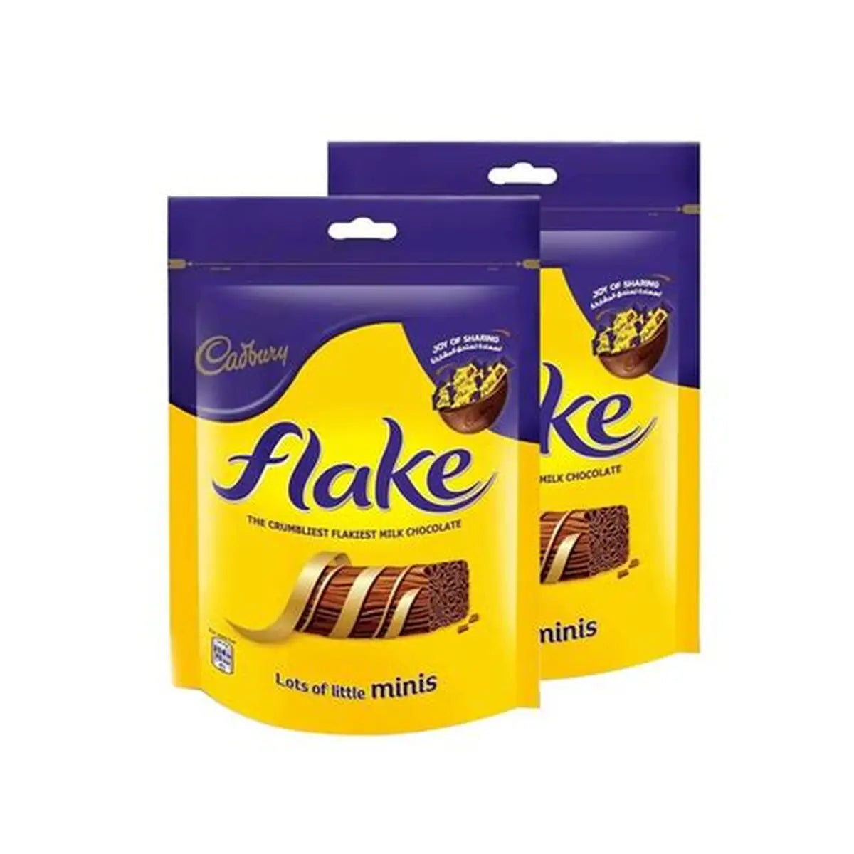 Cadbury Flake Milk Chocolate Minis, 2x159.5g
