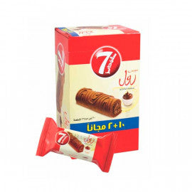 7Days Mini Chocolate Swiss Roll, 12x20g