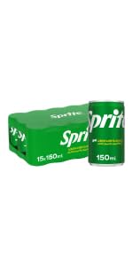 Sprite Lemon & Mint Soft Drink, 6x330ml