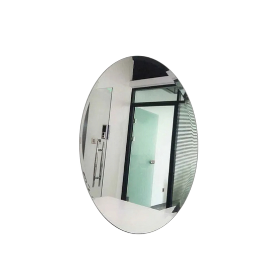 Oval Shape Mirror Sticker, 400x600mm