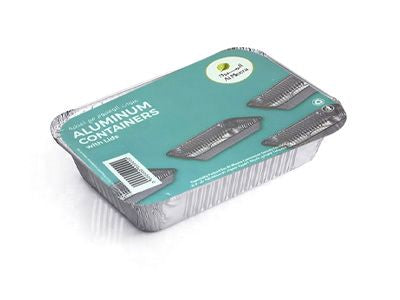 Almeera Aluminium Container  With LID 1850CC