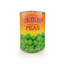 Al Mazraa Processed Peas, 400g