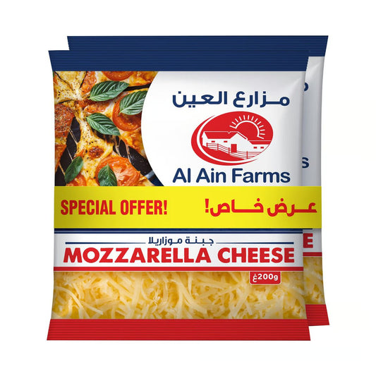Al Ain Farm Mozzarella Cheese, 2x200g