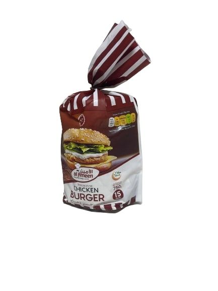 Al Ameen Chicken Burger 15 Pieces, 750g