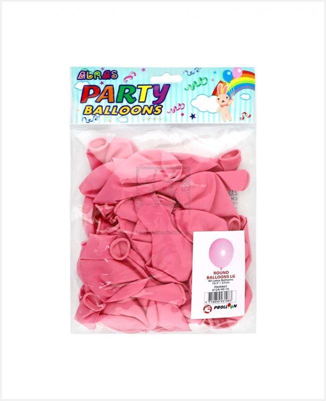 Al Ras Pink Round Balloons