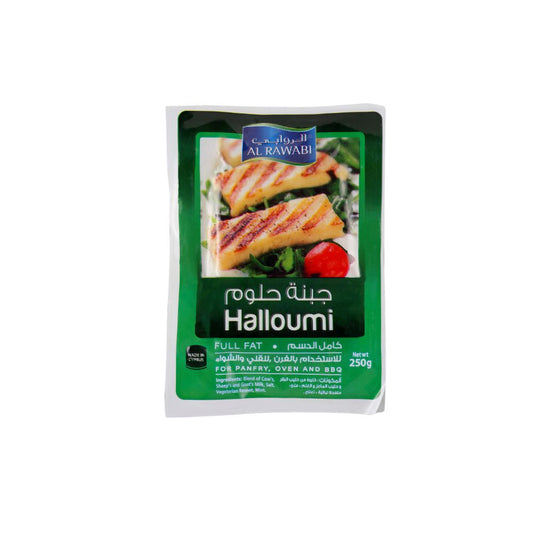 Al Rawabi Full Fat Halloumi Cheese, 250g