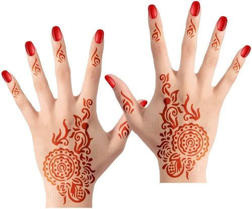 Al Salama Henna Sticker Large