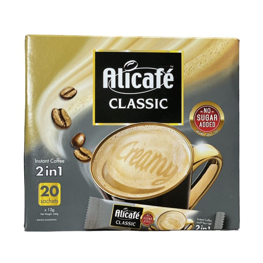 Alicafe 2 in 1 Classic Coffee, 20x12g