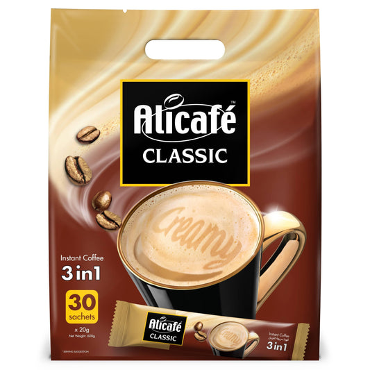 Alicafe 3 in 1 Classic Coffee, 30x20g