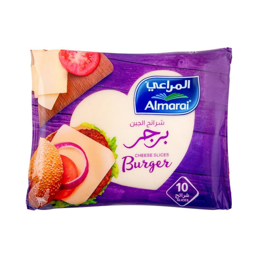Almarai Burger Cheese Slices, 10 Pieces
