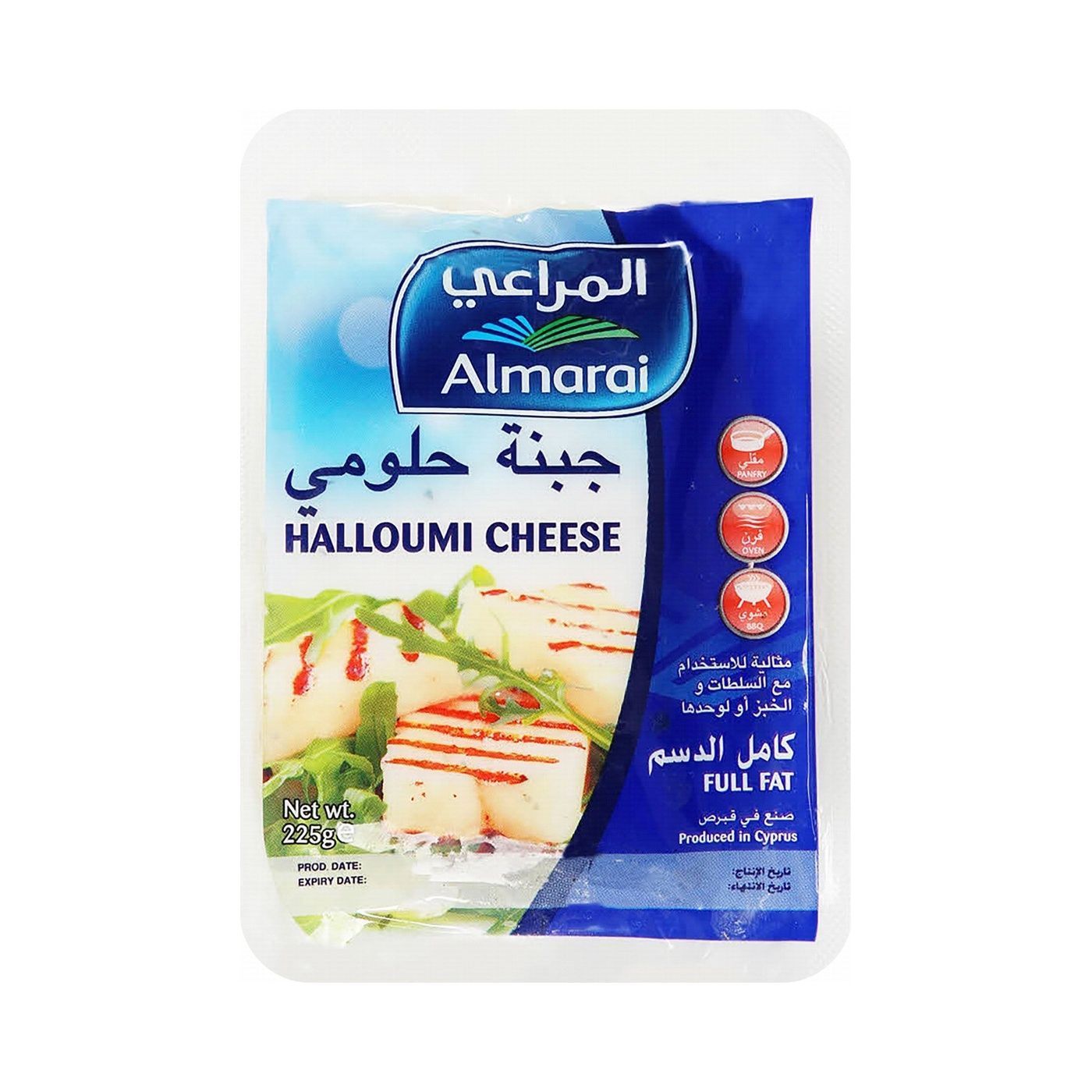 Almarai Full Fat Halloumi Cheese, 225g