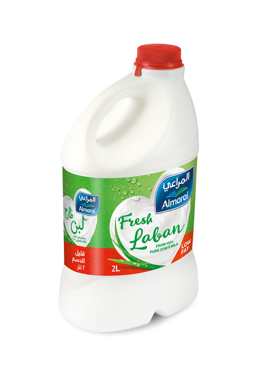 Almarai Low Fat Fresh Laban, 2L