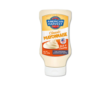 American Harvest Classic Mayonnaise Top Down Squeezy Bottle, 510g