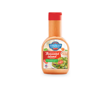American Harvest Rich Thousand Island Salad Dressing Sauce 236 ml