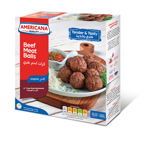Americana Beef Meatball Packet, 400g