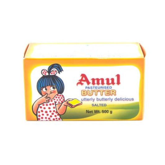 Amul Pasteurised Salted Butter, 500g