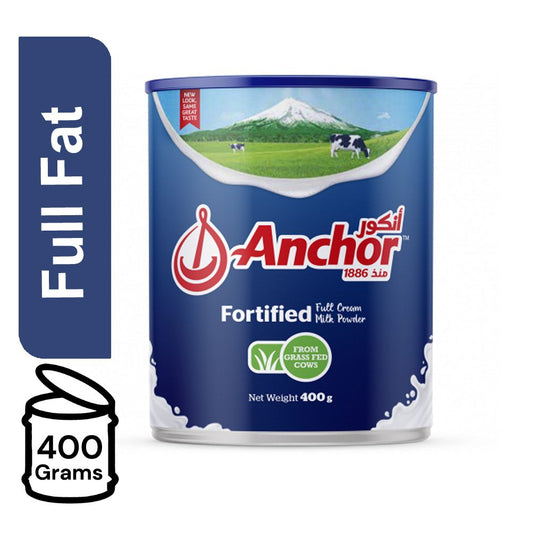 Anchor Fortified Full Cream Milk Powder, 400g