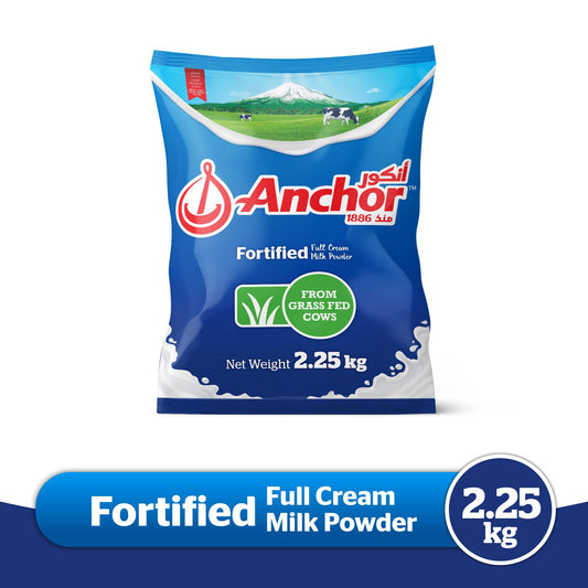 Anchor Full Cream Milk Powder Pouch, 2.25kg