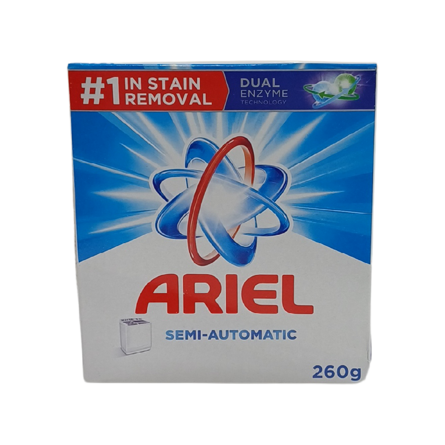 Ariel Semi-Automatic Laundry Powder Detergent, 260g