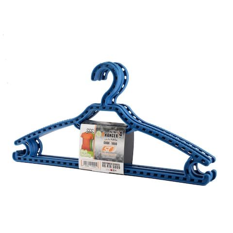 Assorted Color Cloth Hanger, 4 Pieces